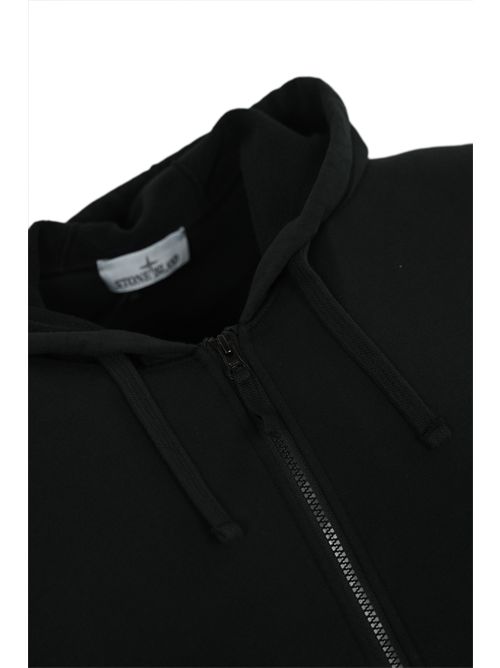 Felpa 6100061 in cotone Black STONE ISLAND | 6100061S0051V0029